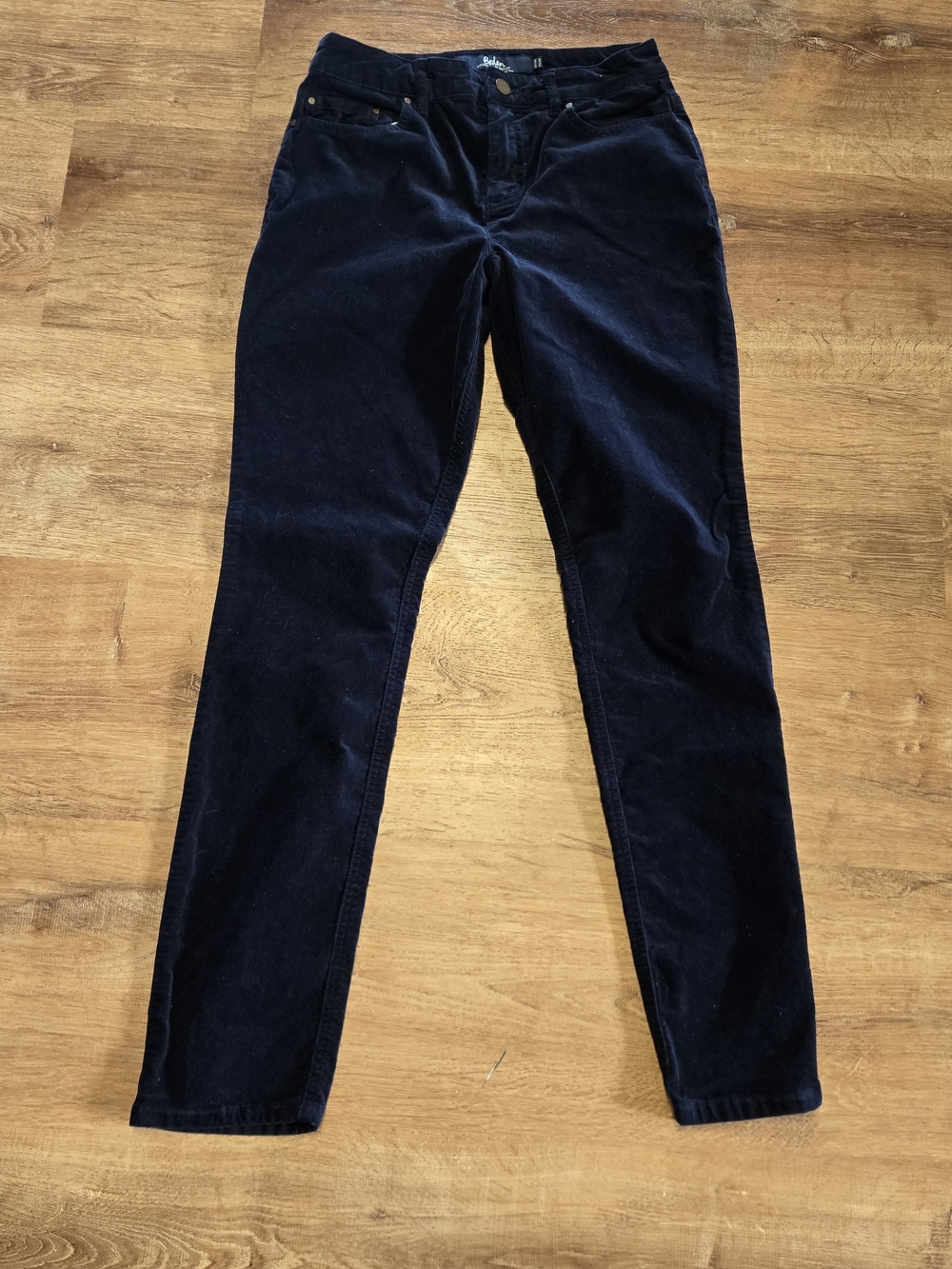 Boden Women's Navy The Soho Skinny Corduroy Pants 6 R